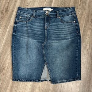 Torrid Denim Pencil Skirt